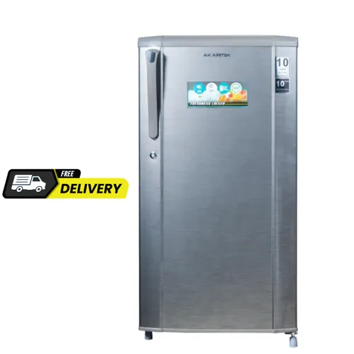 AKARITEK AKDS110SH Single Door Refrigerator 110L Direct Cool Compact