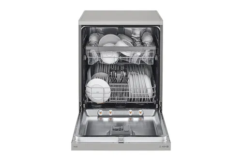 LG DFB325HS QuadWash Dishwasher 14 Place Settings Half-Load Silver
